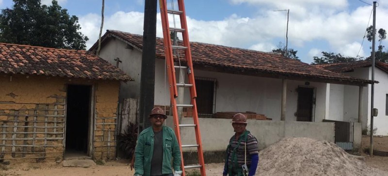 Povoado Portão tem iluminação pública recuperada