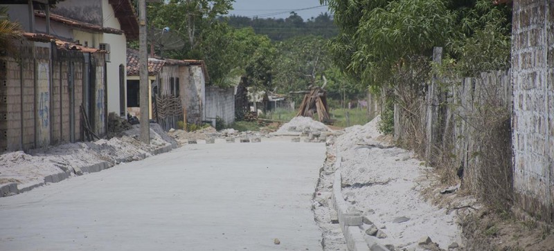 Mais ruas serão pavimentadas com bloquetes