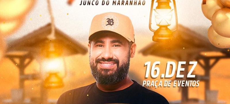 Raí Saia Rodada confirmado na comemoração dos 28 anos de Junco do Maranhão