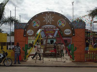 Programação do Arraiá São João, em Junco do Maranhão 