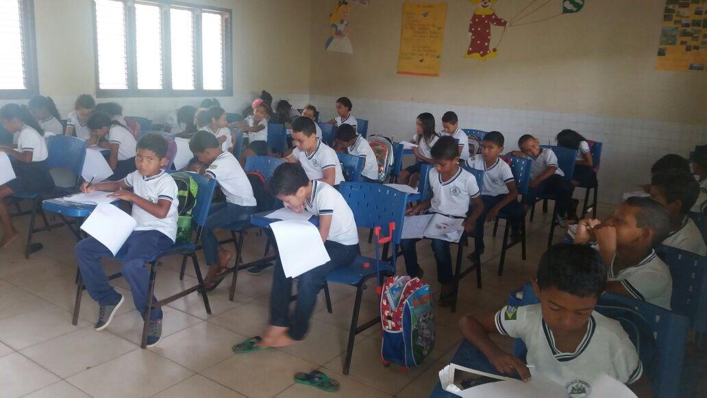 SEMED realiza simulado nas escolas de Maracaçumé