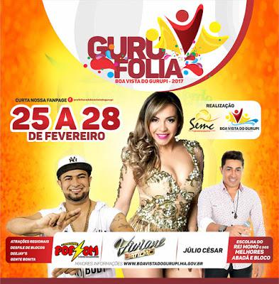 Agora é oficial! Tudo pronto para o ‘Gurufolia’