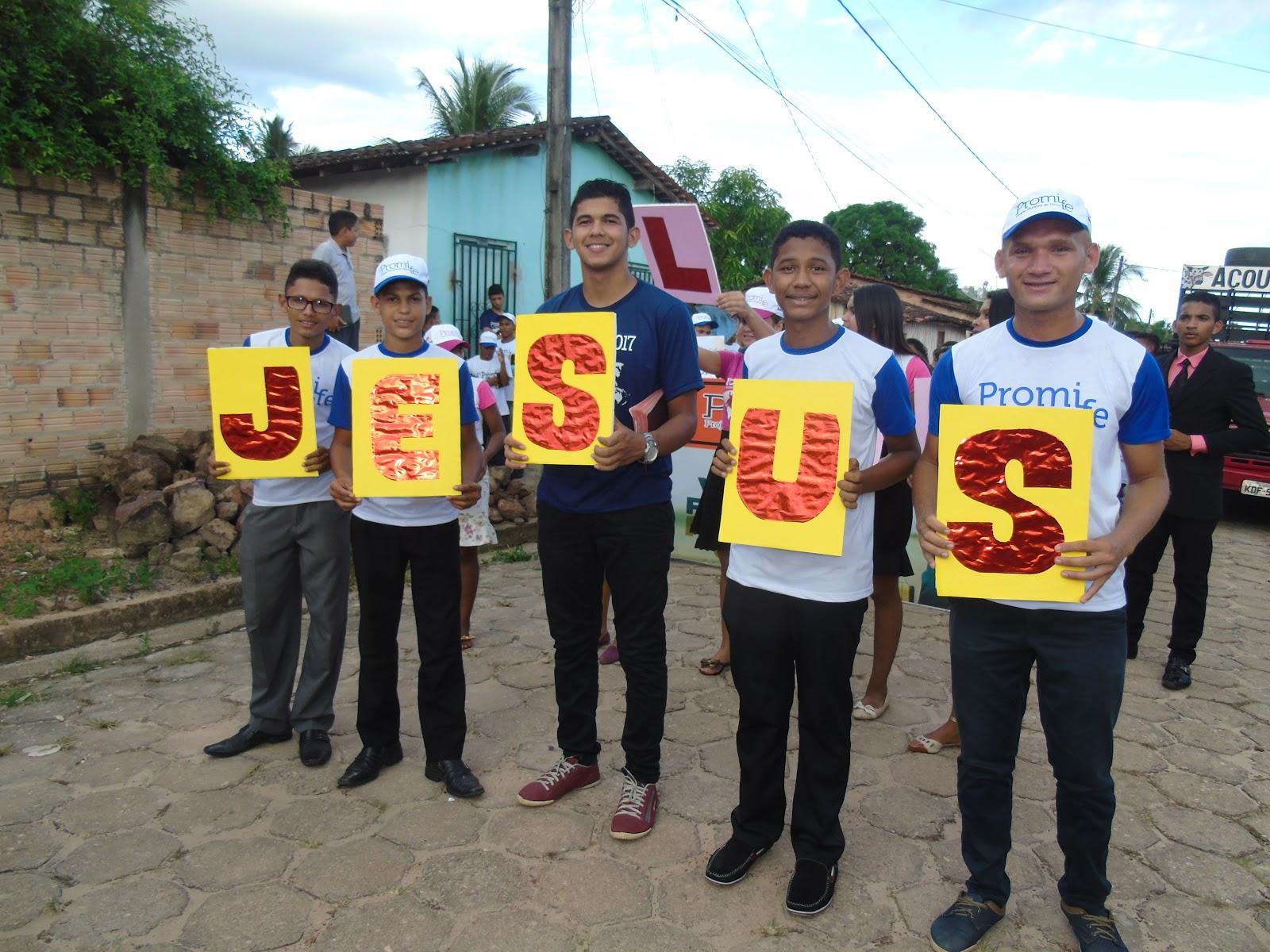 Assembleia de Deus de Junco realizou Marcha pra Jesus neste sábado