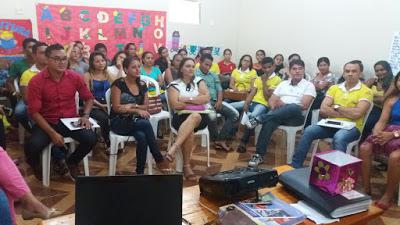 Professores participam de formação em Junco do Maranhão