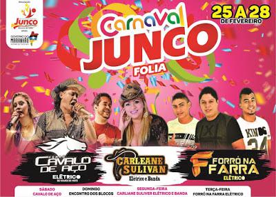 Tudo pronto para o carnaval de Junco do Maranhão