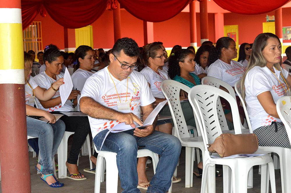 SEMUS realizou a 6ª Conferência Municipal de Saúde de Junco do Maranhão