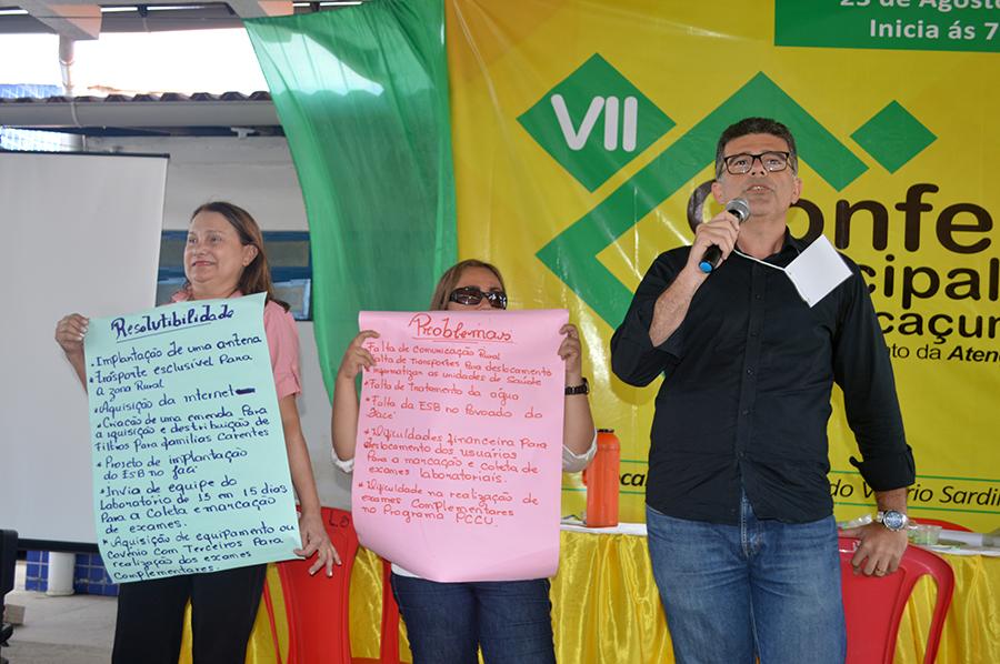 Prefeitura de Maracaçumé realizou a 7ª Conferência Municipal de Saúde   