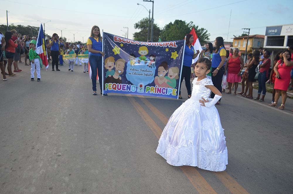 Desfile Cívico de Maracaçumé movimenta feriado da Independência