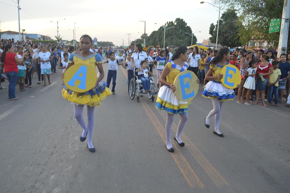 Desfile Cívico de Maracaçumé movimenta feriado da Independência