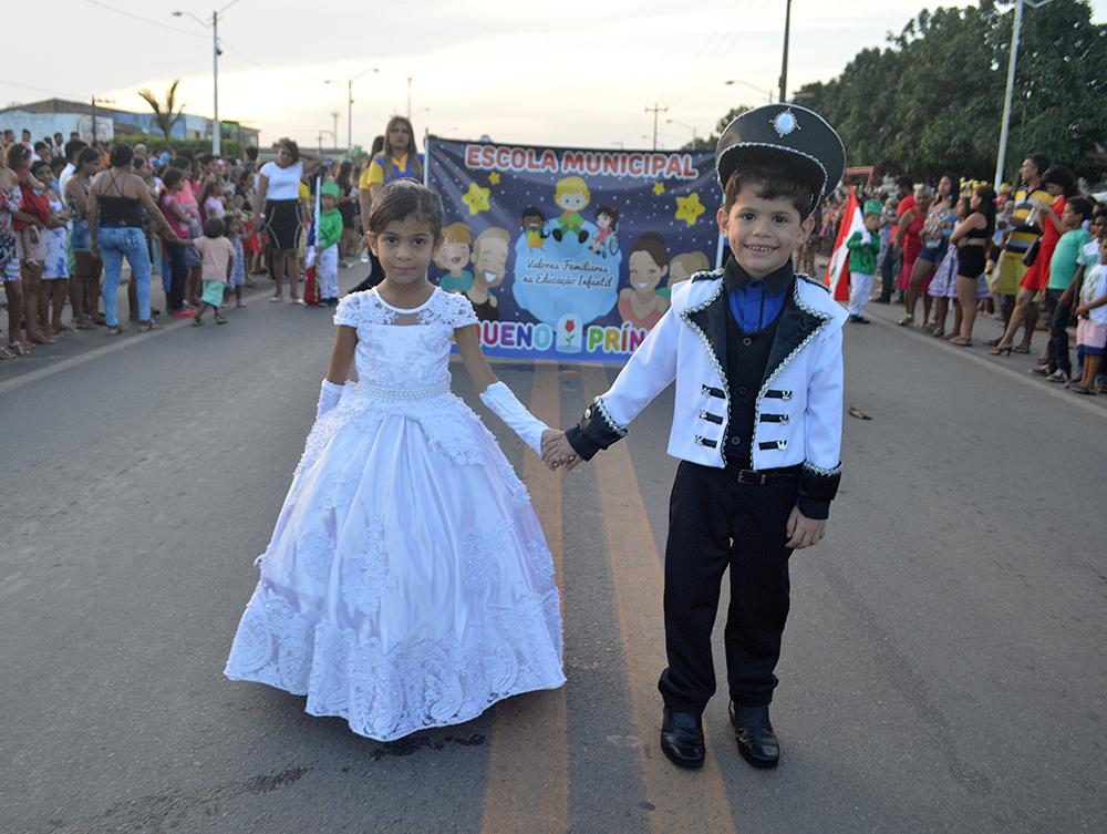 Desfile Cívico de Maracaçumé movimenta feriado da Independência