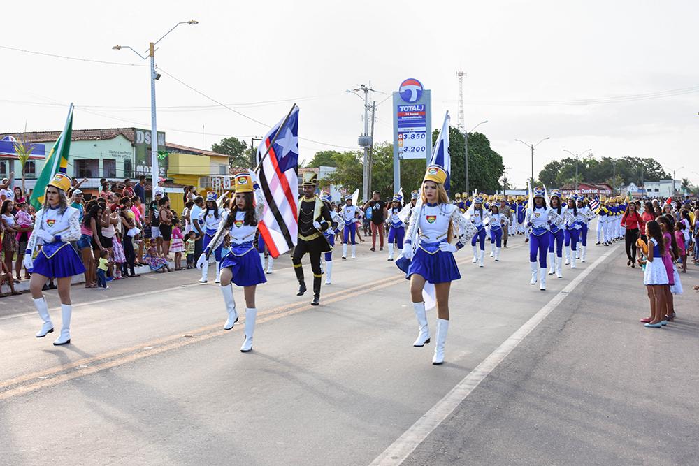 Desfile Cívico de Maracaçumé movimenta feriado da Independência