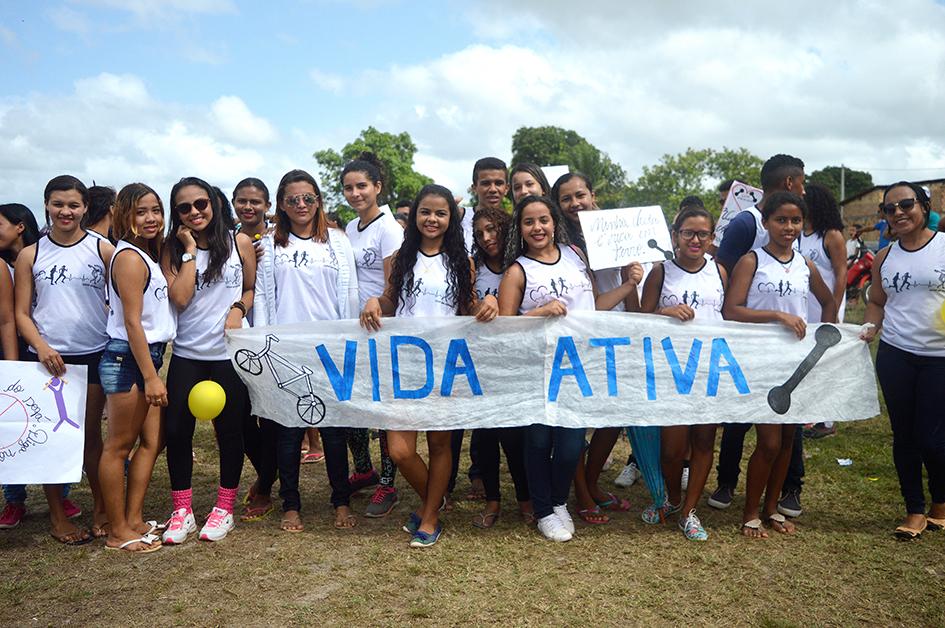 PSE realiza ação junto aos alunos do Ensino Médio de Junco do Maranhão