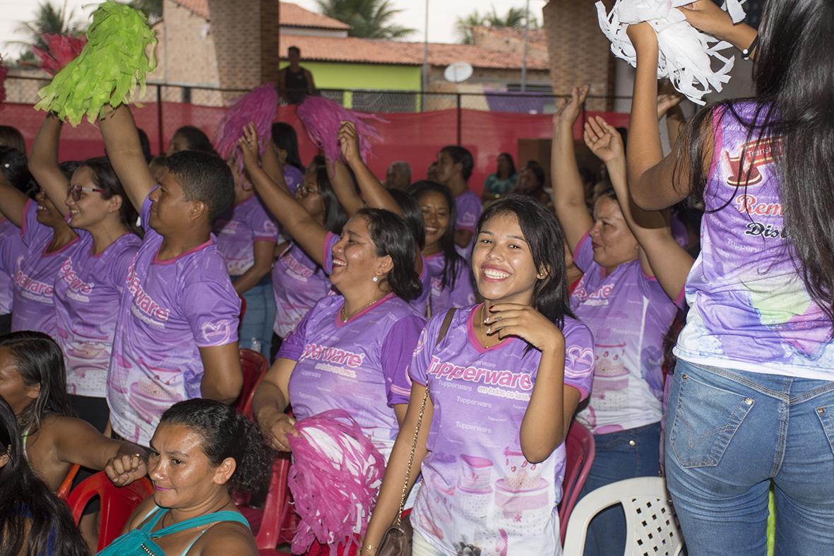 Mega encontro de Natal da Tupperware foi um sucesso