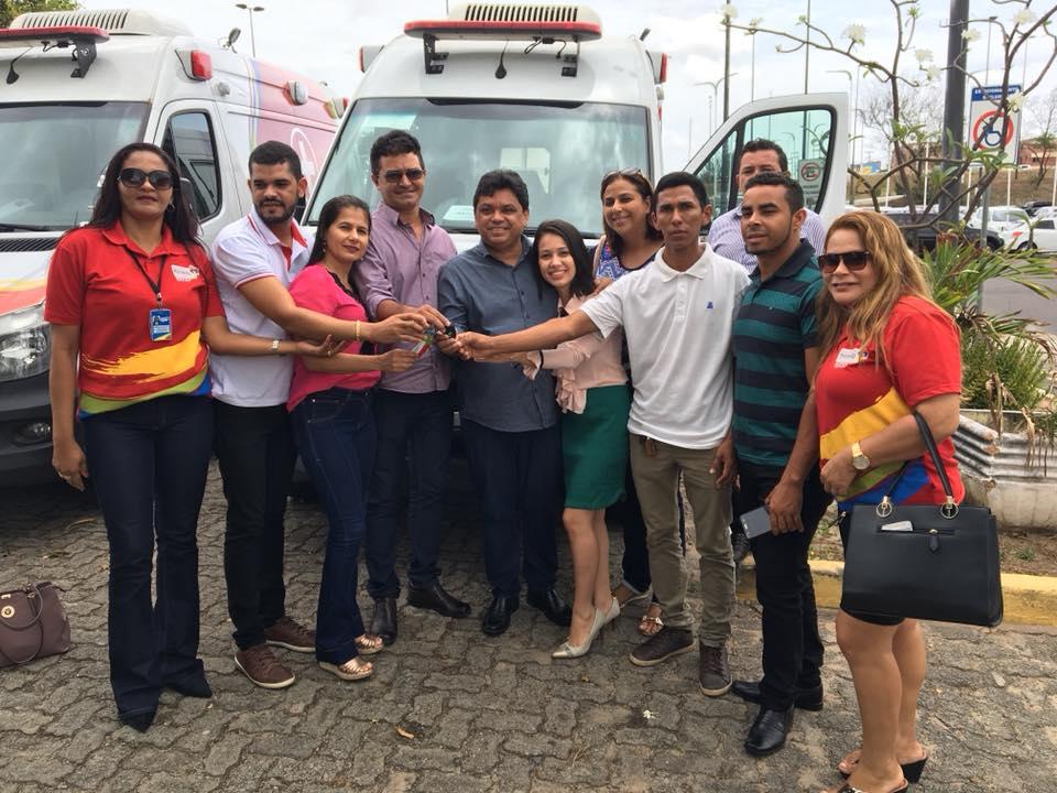 Prefeito Antonio Filho recebe uma ambulância 0 km para o município de Junco do Maranhão