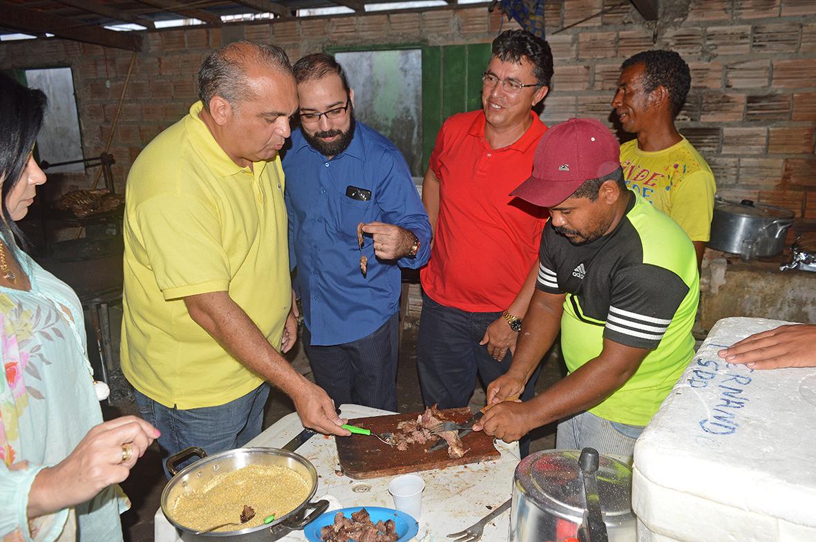 Tate do Ademar mostra força política ao receber o senador João Alberto e deputado federal João Marcelo em Amapá do Maranhão