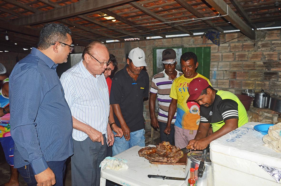 Tate do Ademar mostra força política ao receber o senador João Alberto e deputado federal João Marcelo em Amapá do Maranhão