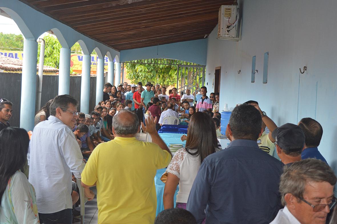 Tate do Ademar mostra força política ao receber o senador João Alberto e deputado federal João Marcelo em Amapá do Maranhão