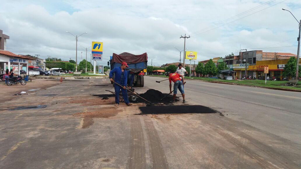 Prefeitura de Maracaçumé segue recuperando as vias públicas