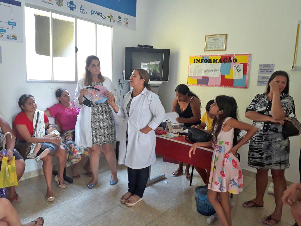 UBS do Centro do Jacy realiza programação alusiva ao Dia Internacional da Mulher