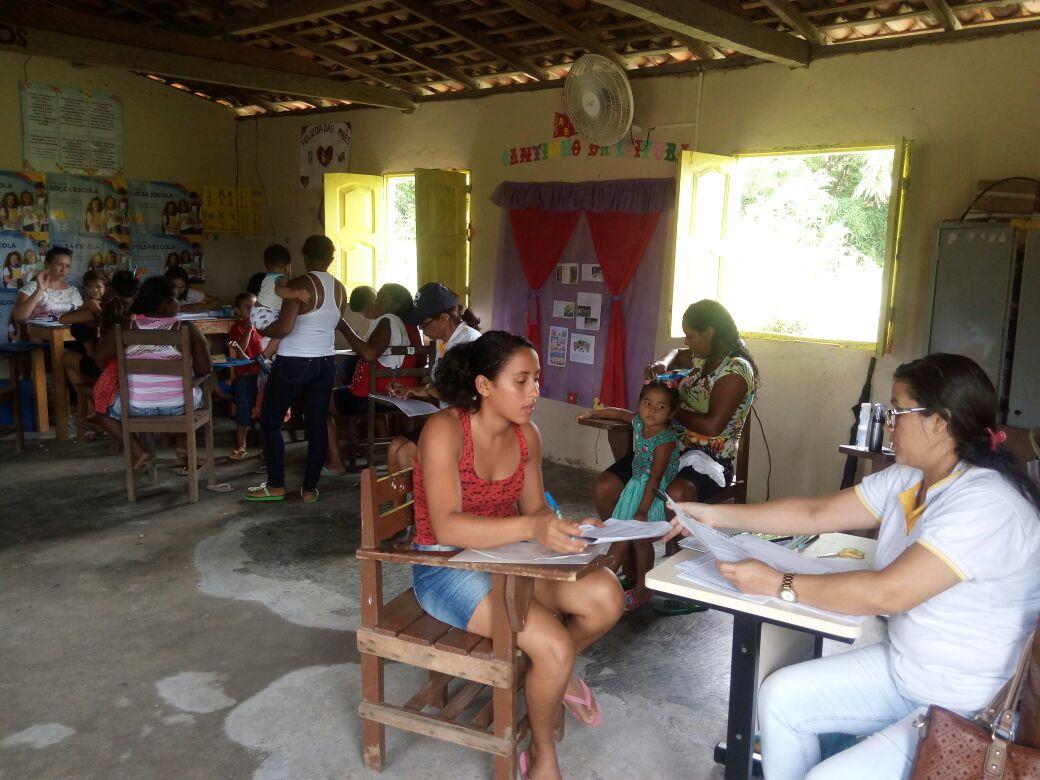 Mutirão na Vila Paraense e no Povoado Itaitiua