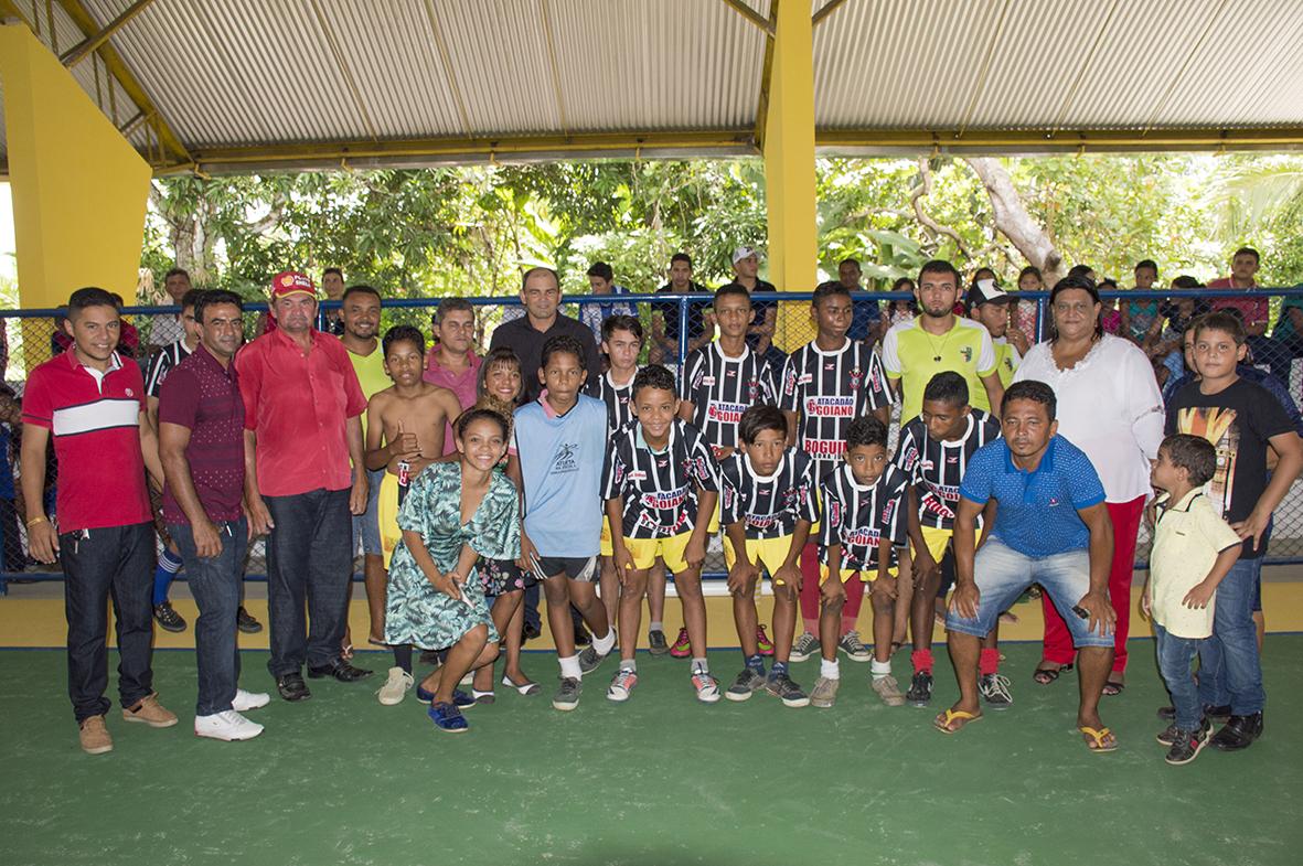 Inauguração e reinauguração movimentam o domingo maracaçumeense