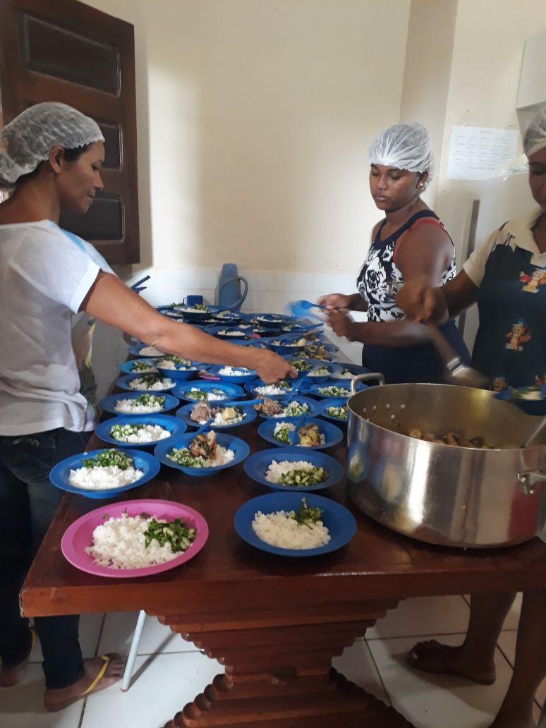 Merenda escolar de qualidade faz parte da realidade dos alunos da Rede Municipal de Ensino