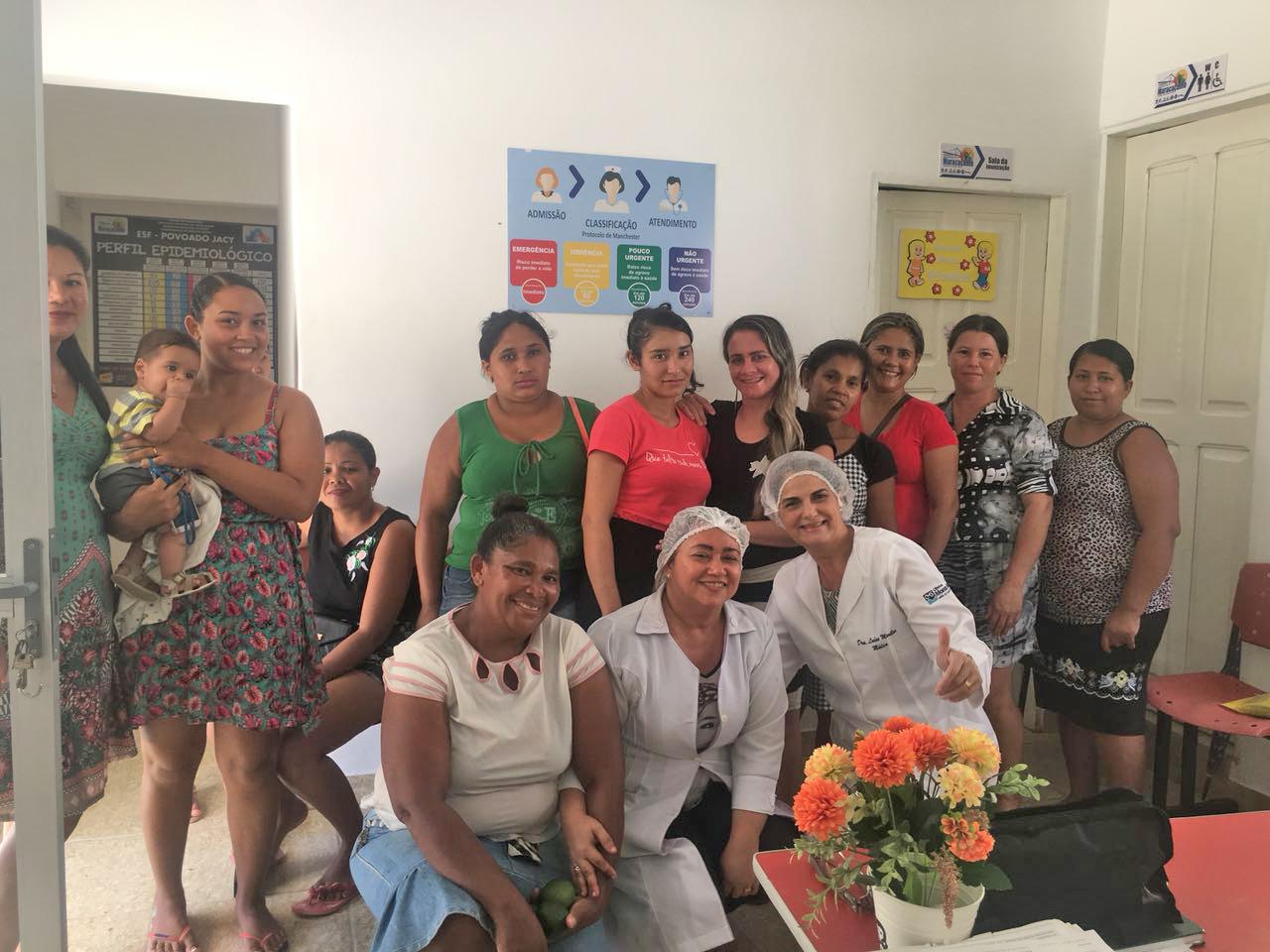 UBS do Centro do Jacy realiza programação alusiva ao Dia Internacional da Mulher