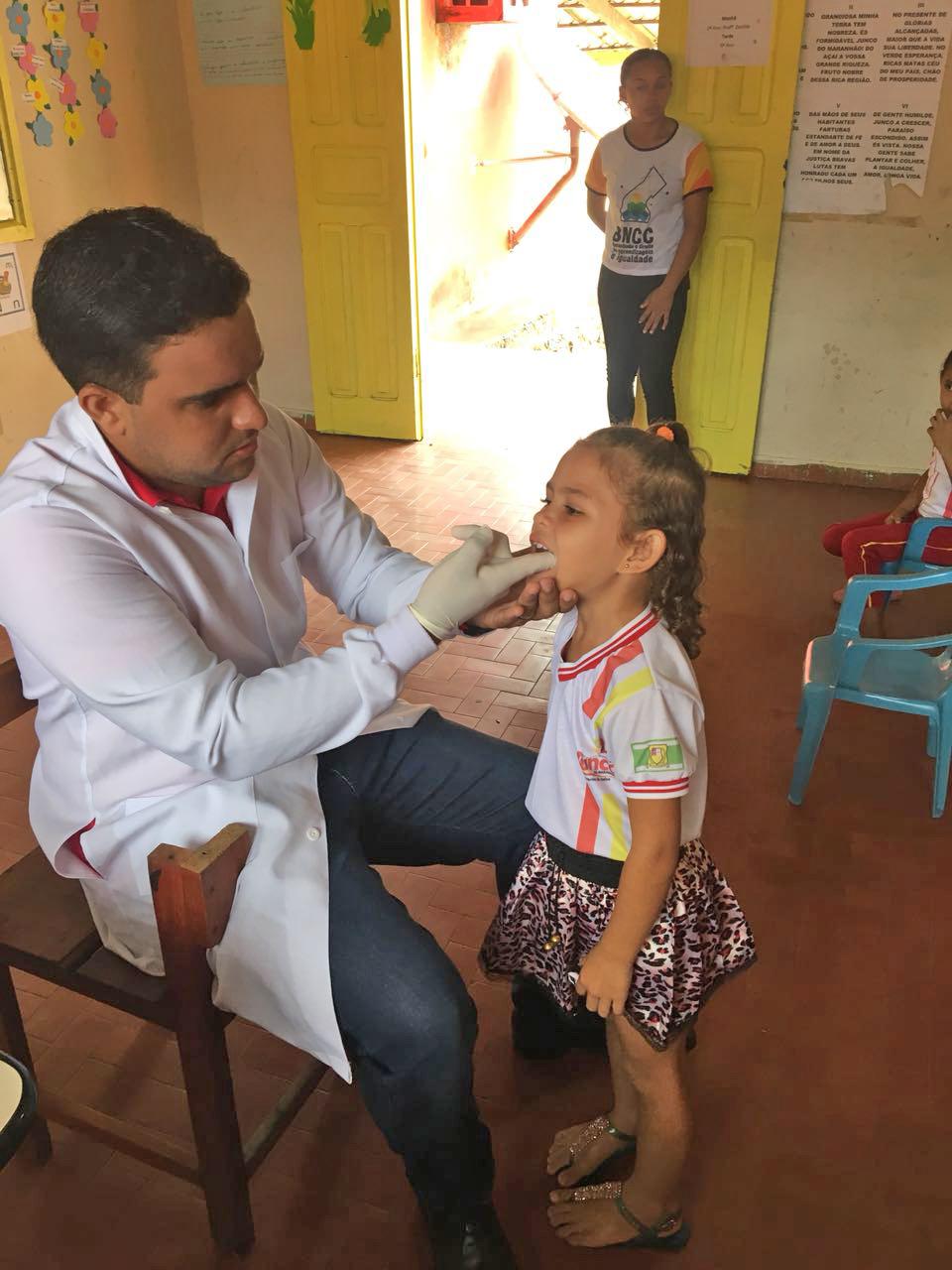 Ações do Programa Saúde na Escola mudam a rotina dos alunos de Junco do Maranhão