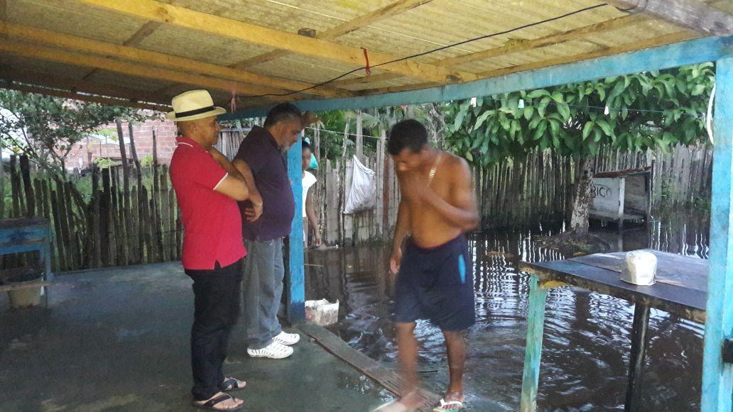 Prefeitura de Boa Vista do Gurupi inicia remoção das famílias atingidas pela cheia do Rio Gurupi