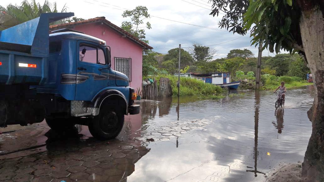 Prefeitura de Boa Vista do Gurupi inicia remoção das famílias atingidas pela cheia do Rio Gurupi