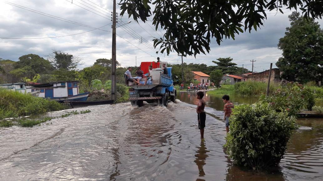 Prefeitura de Boa Vista do Gurupi inicia remoção das famílias atingidas pela cheia do Rio Gurupi