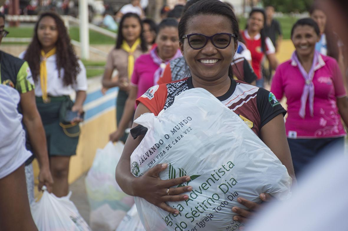 Ação solidária realizada pela Igreja Adventista marca a semana