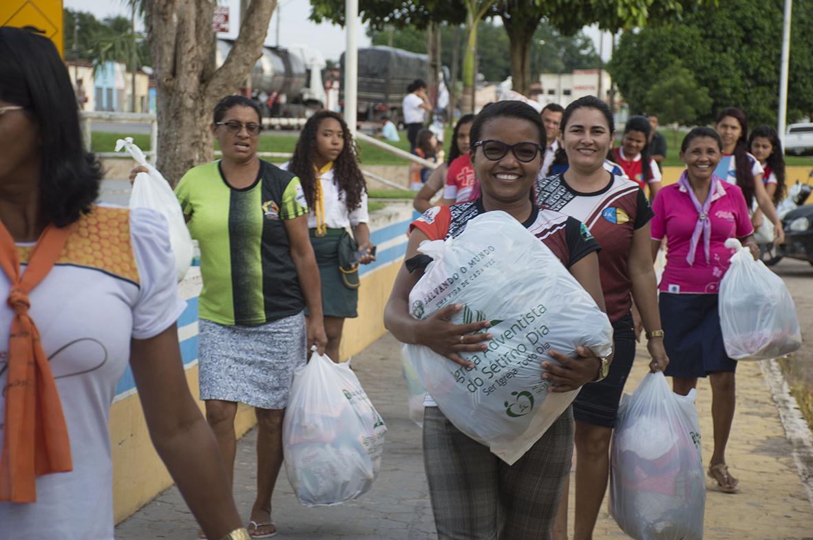 Ação solidária realizada pela Igreja Adventista marca a semana