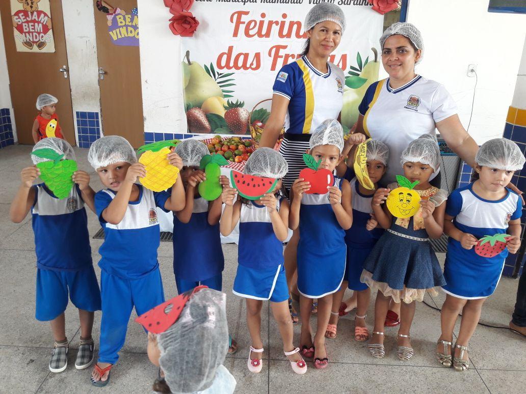 Creche Raimundo Sardinha promove a primeira ‘Feirinha das Frutas’