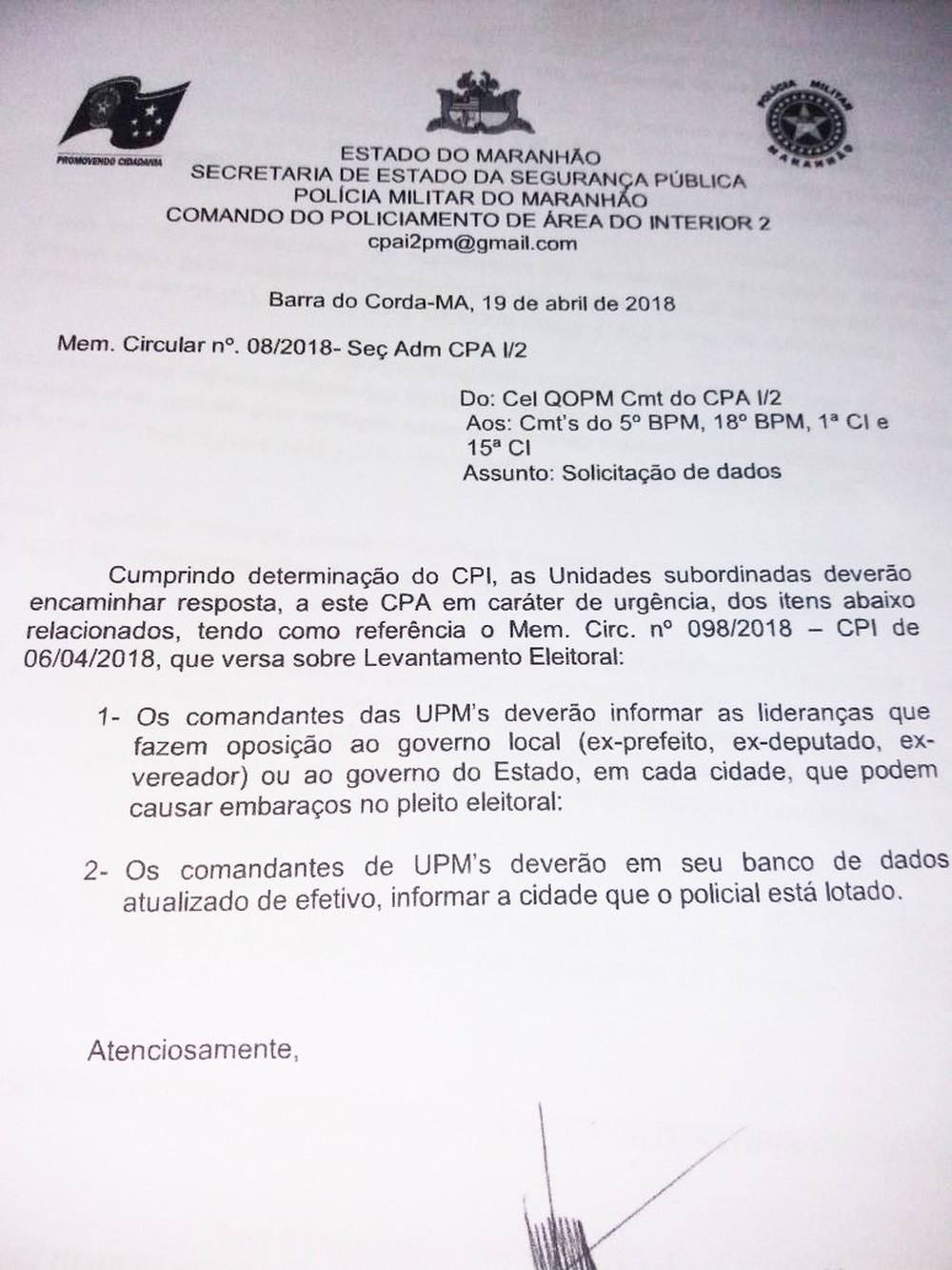 Secretário diz que irá aguardar posicionamento da Assembleia sobre convocação de oficiais para depoimento