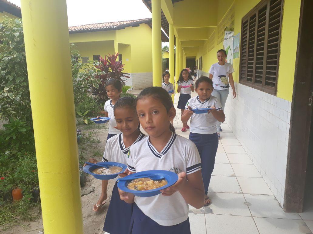 Mais investimentos ampliam a oferta de merenda escolar nas escolas de Maracaçumé