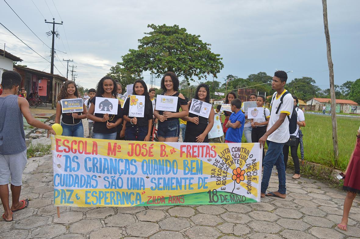 CREAS promove caminhada alusiva ao ‘18 de maio’ em Boa Vista do Gurupi