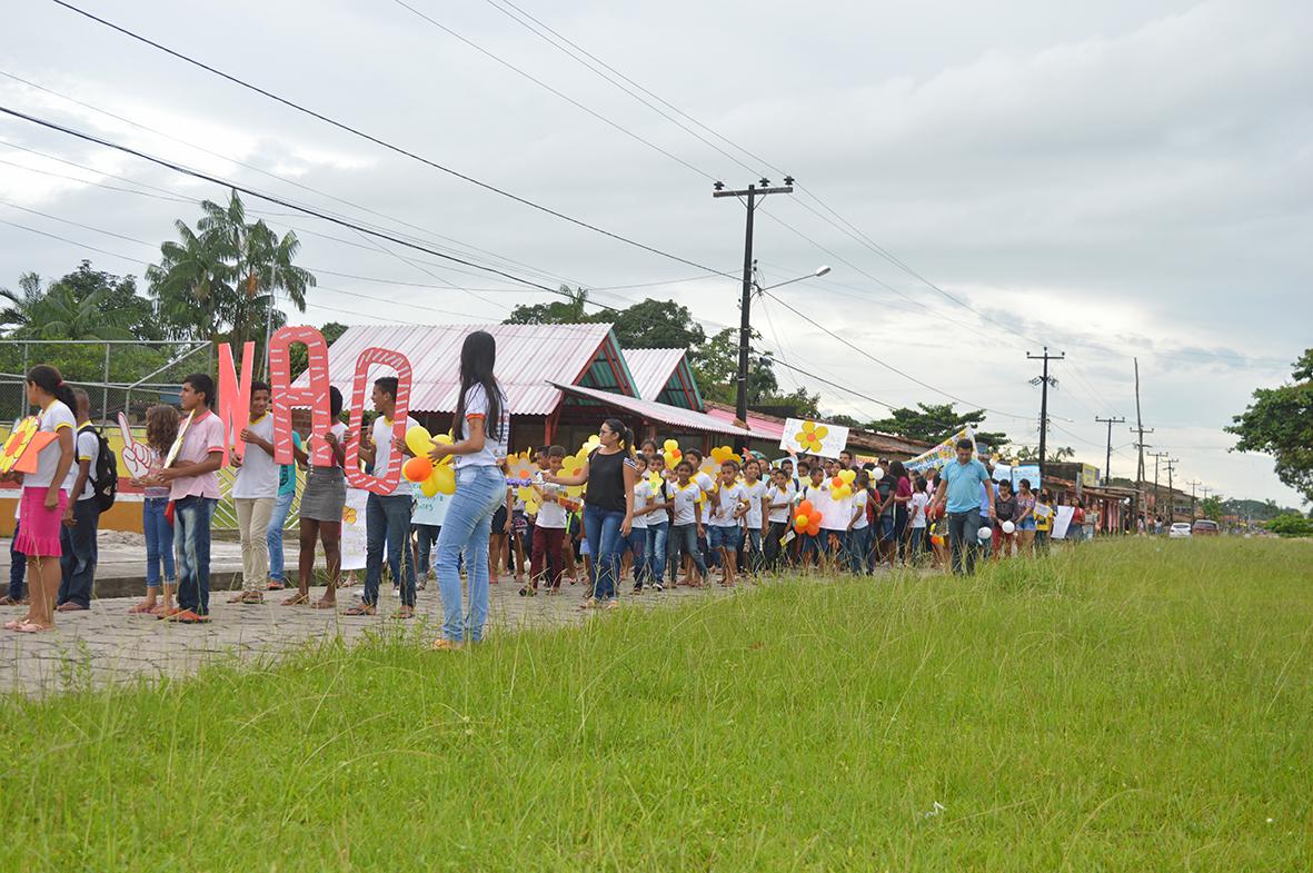 CREAS promove caminhada alusiva ao ‘18 de maio’ em Boa Vista do Gurupi