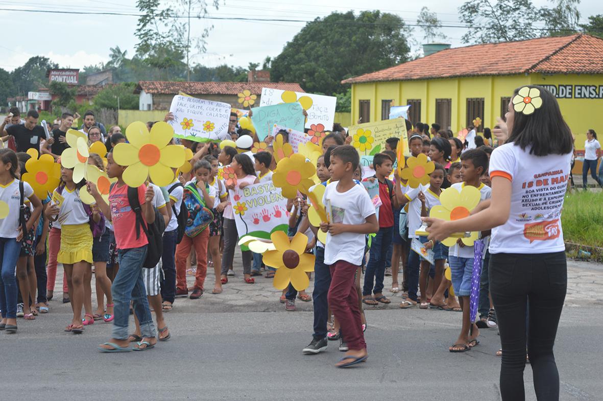 CREAS promove caminhada alusiva ao ‘18 de maio’ em Boa Vista do Gurupi