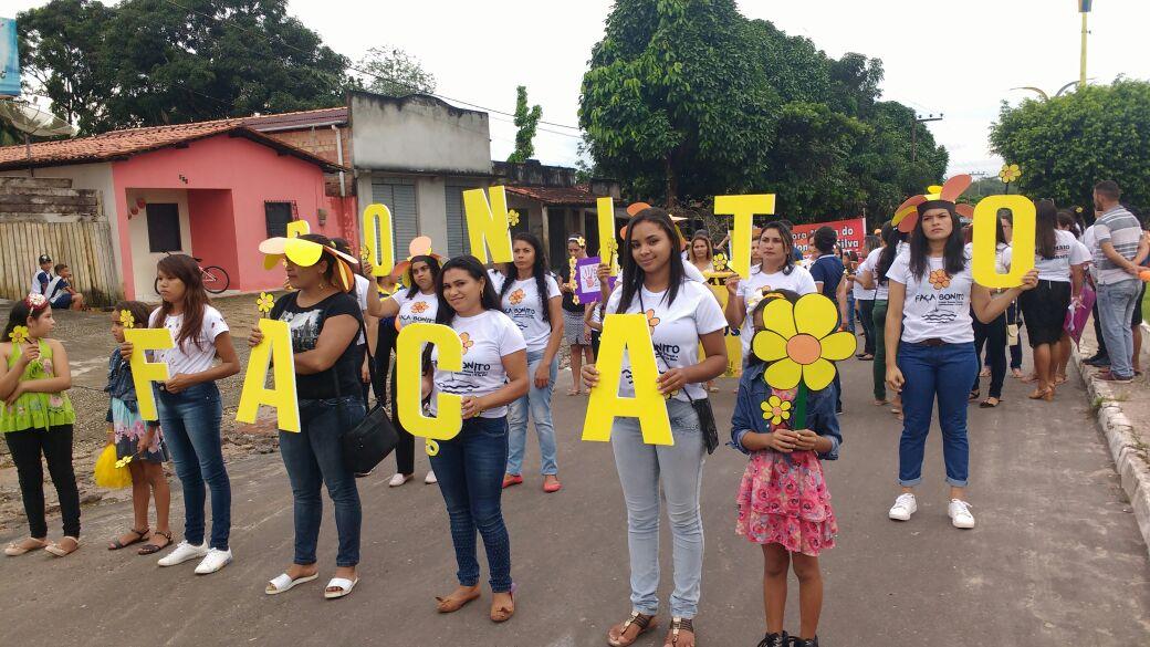 Amapá do Maranhão realiza caminhada alusiva ao Dia Nacional de Combate ao Abuso e a Exploração Sexual de Crianças e Adolescentes e leva multidão para as ruas