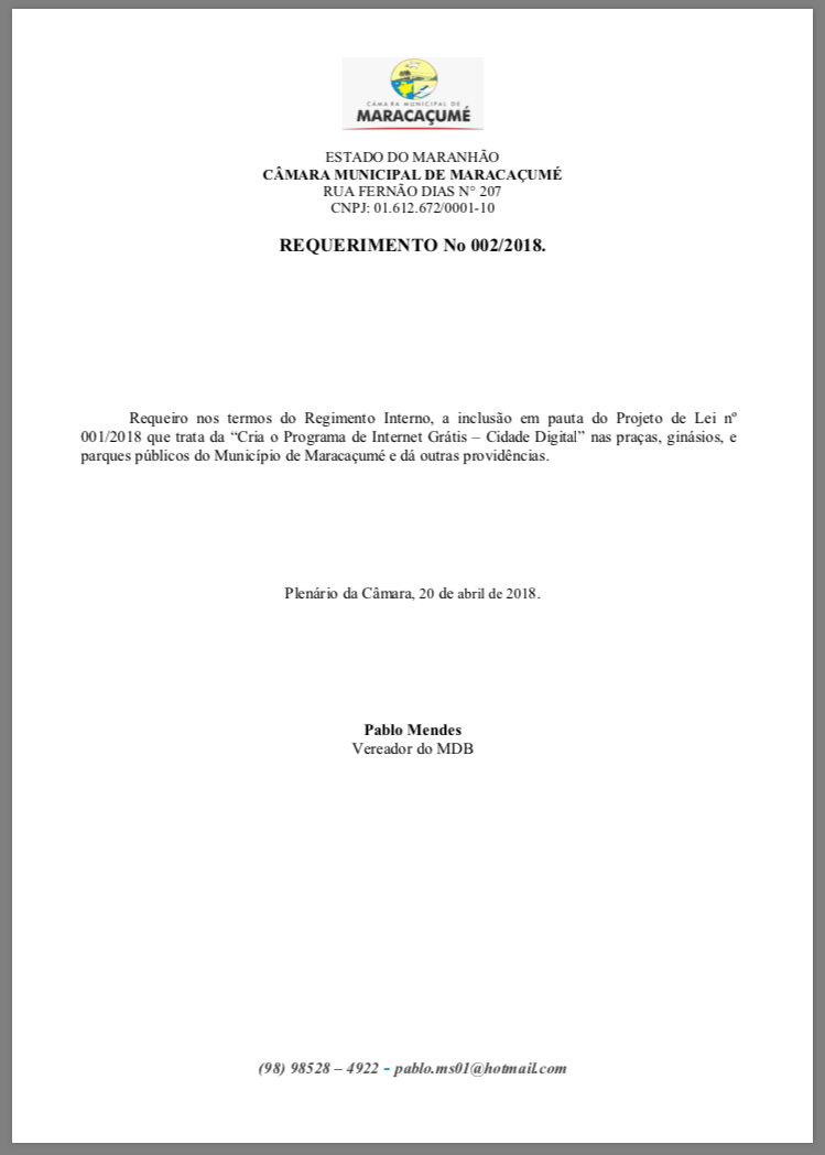 Vereadores aprovam LDO/2018 e a antecipação da eleição da mesa diretora da Câmara