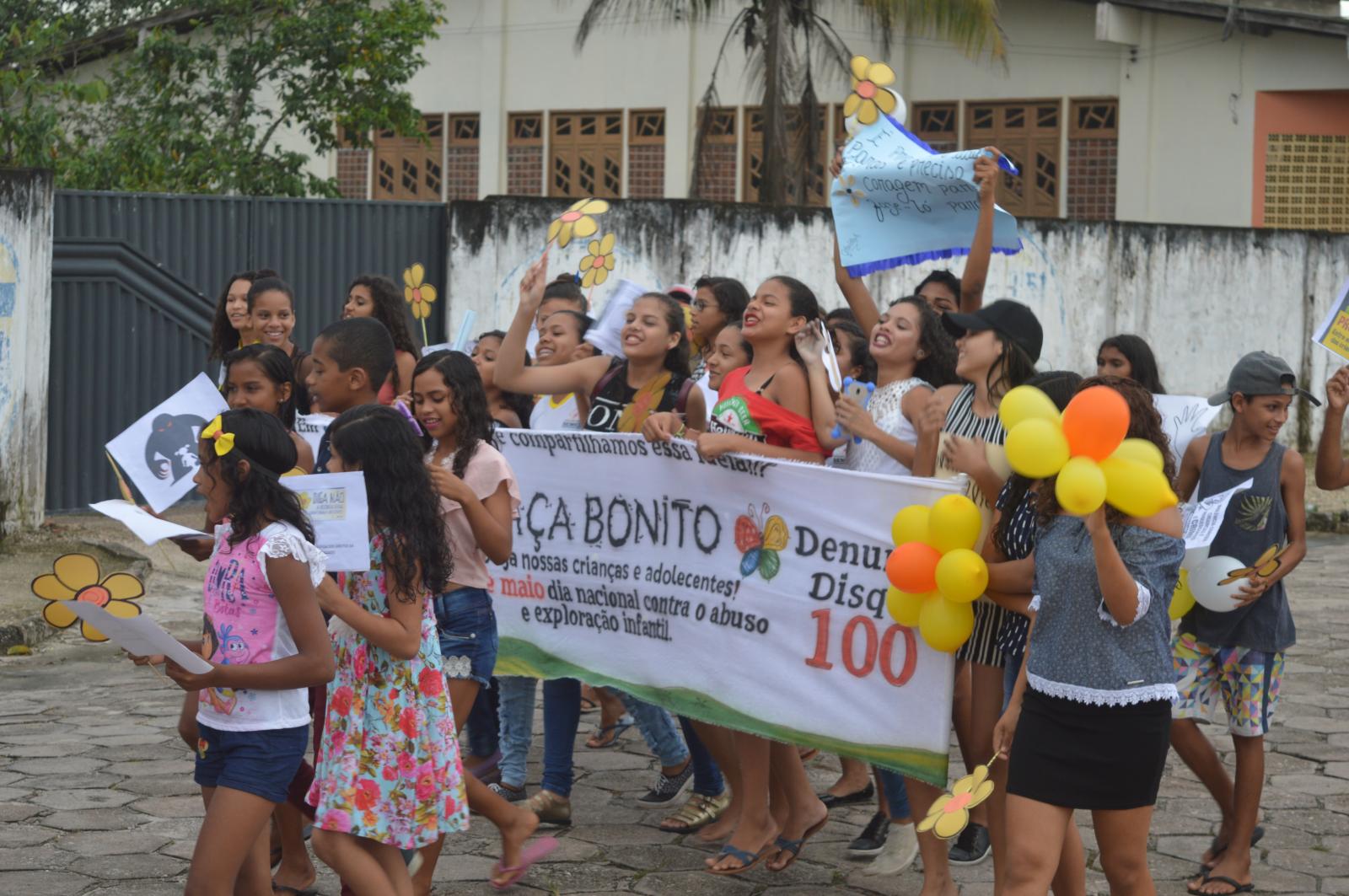 CREAS promove caminhada alusiva ao ‘18 de maio’ em Boa Vista do Gurupi