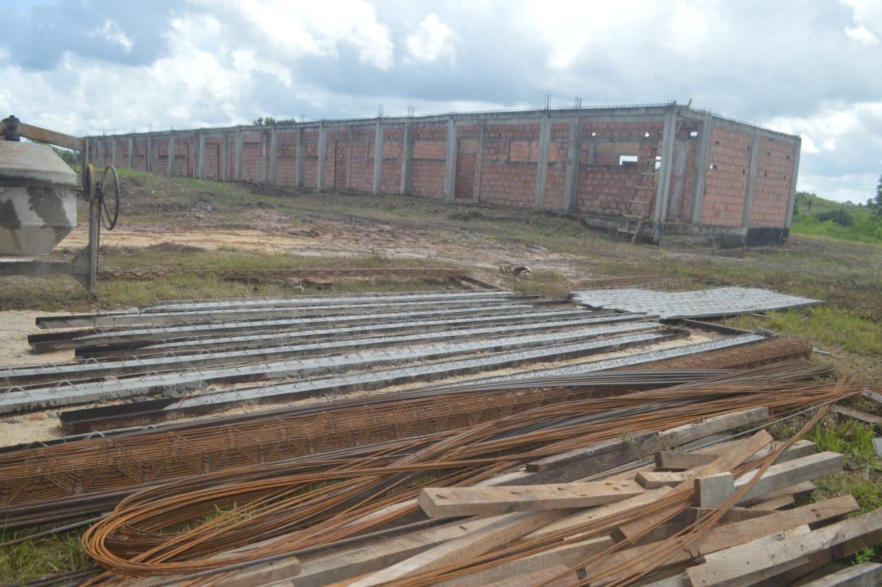 Mais uma obra é retomada em Maracaçumé