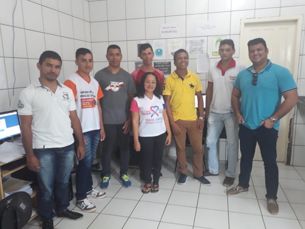 Técnicos da SES visitam Junco do Maranhão para realizar um treinamento com a equipe do CPD