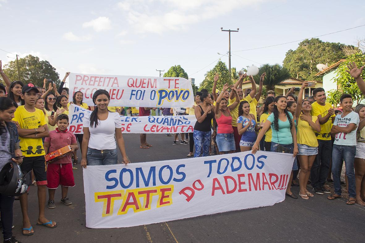 Prefeita volta nos braços do povo 