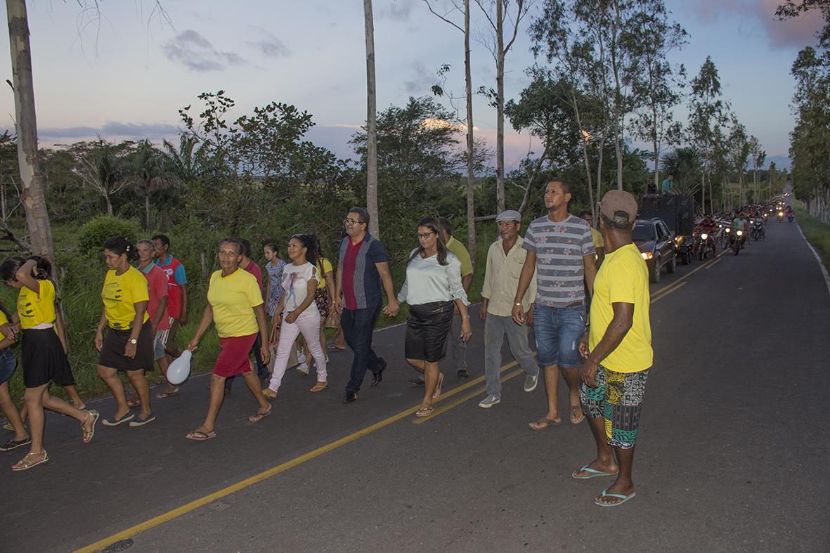 Prefeita volta nos braços do povo 