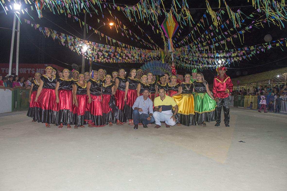 Explosão de cores, animação e cultura abrilhantaram a última noite do ‘Arraiá de São João’