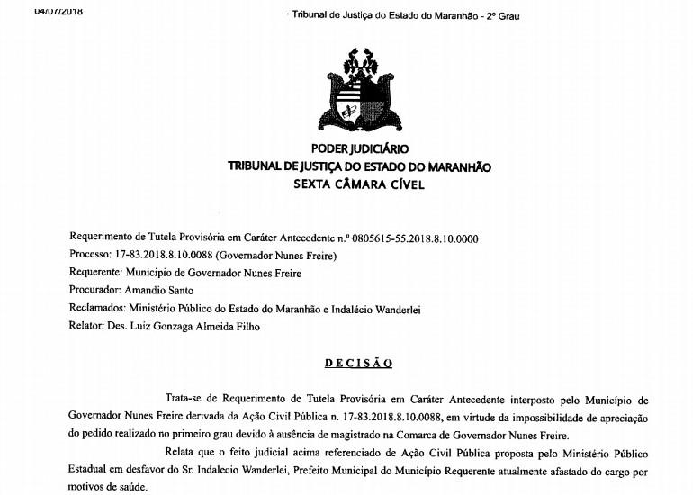 Perícia de Indalécio foi adiada e gera dúvidas entre os nunesfreirenses