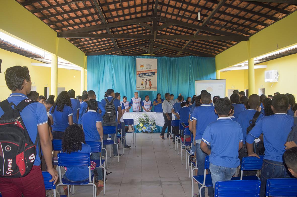 I Fórum do Selo Unicef reúne comunidade maracaçumeense