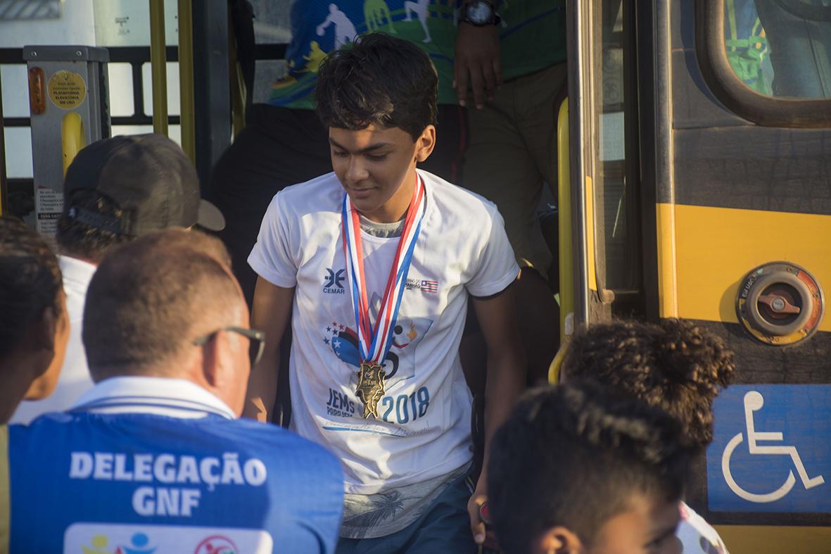 Campeões nunesfreirenses têm recepção calorosa